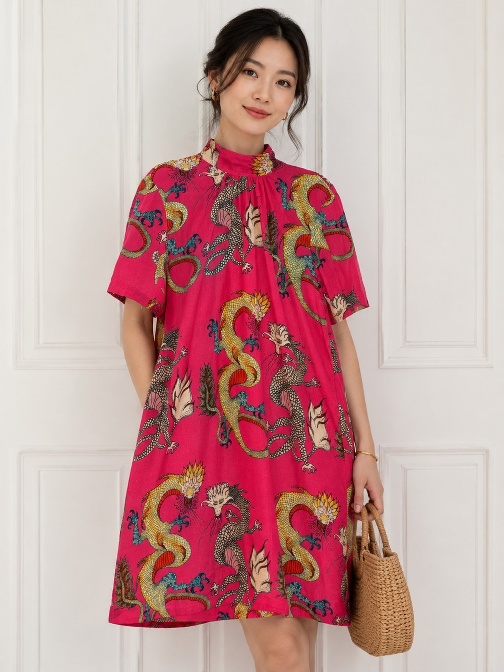 Dizzy Lizzie Chatham Dragon Dress - Preloved - Read Description & View Photos